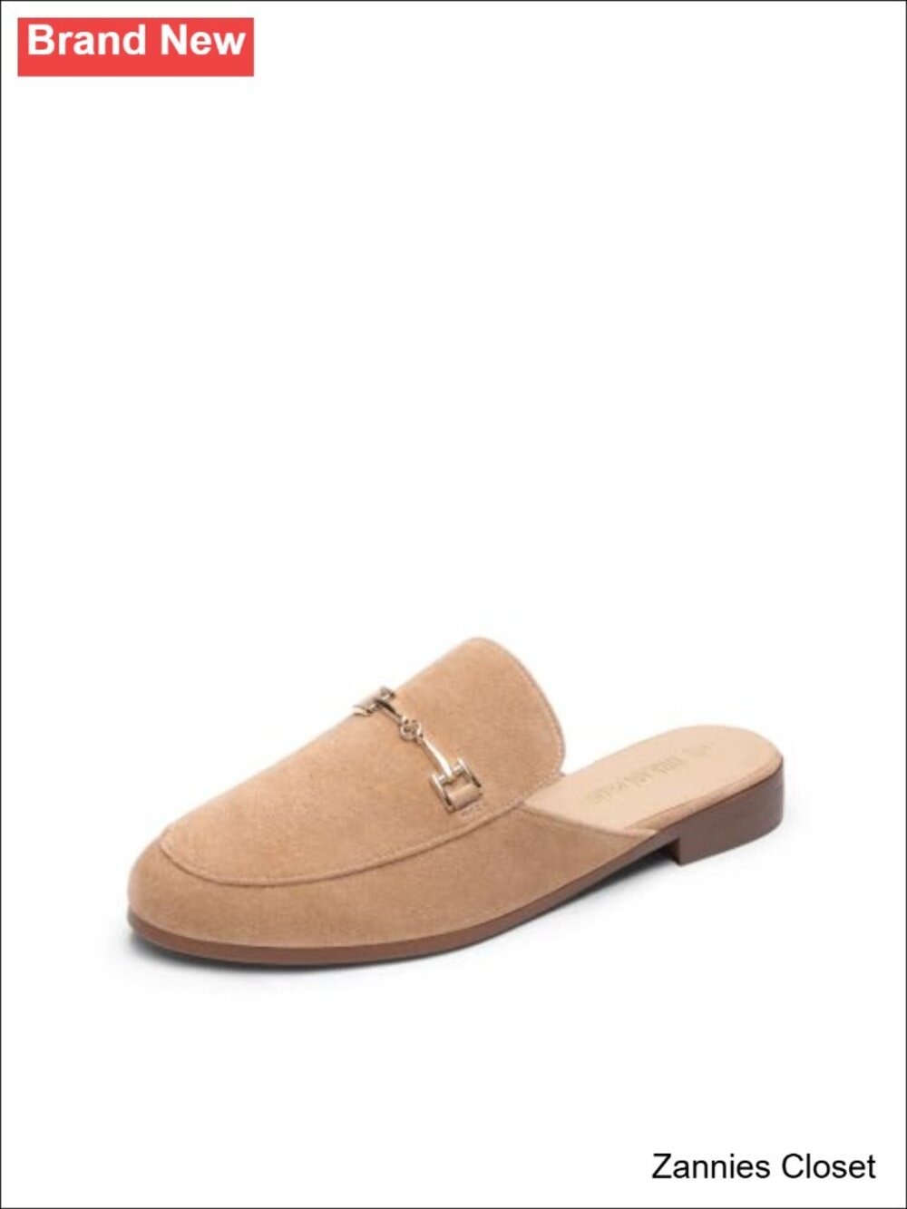 ✨ DREAM PAIRS Mules for Women Flats Slip On Comfortable Round Toe